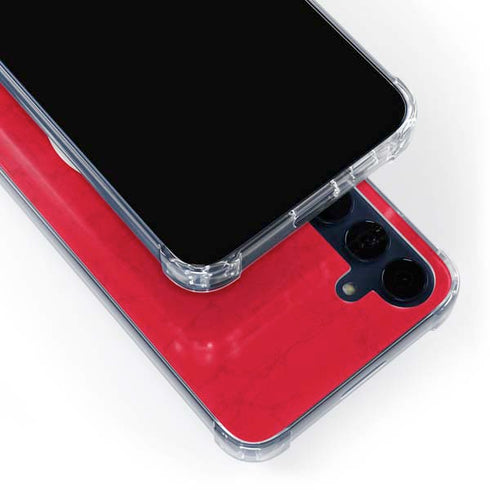 NBA Atlanta Hawks Distressed Galaxy S24 Clear Case